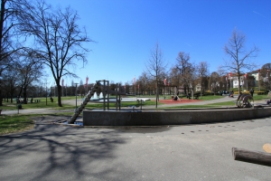 Au pied de Montriond, vue sur le parc de Milan