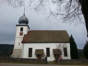 L'église de Sornetan