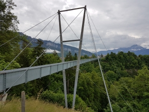  Le pont suspendu de Sigriswil
