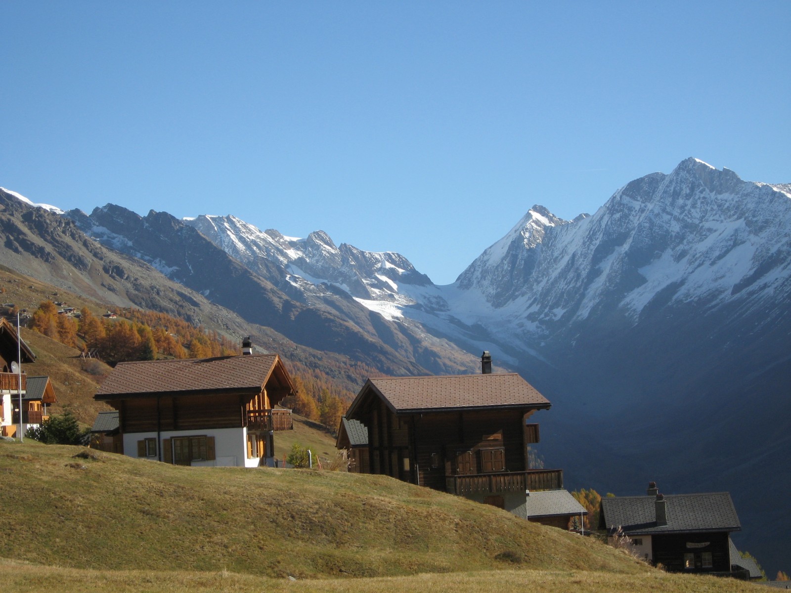 Chemin daltitude du Loetschental 