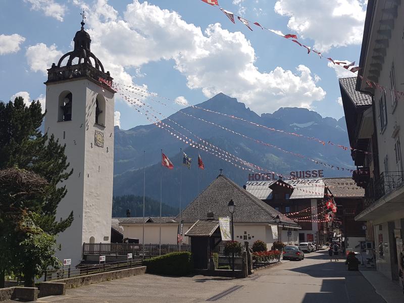 Chemin des poussettes à Champéry