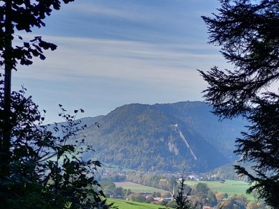 Durant la montée, joli coup d'il